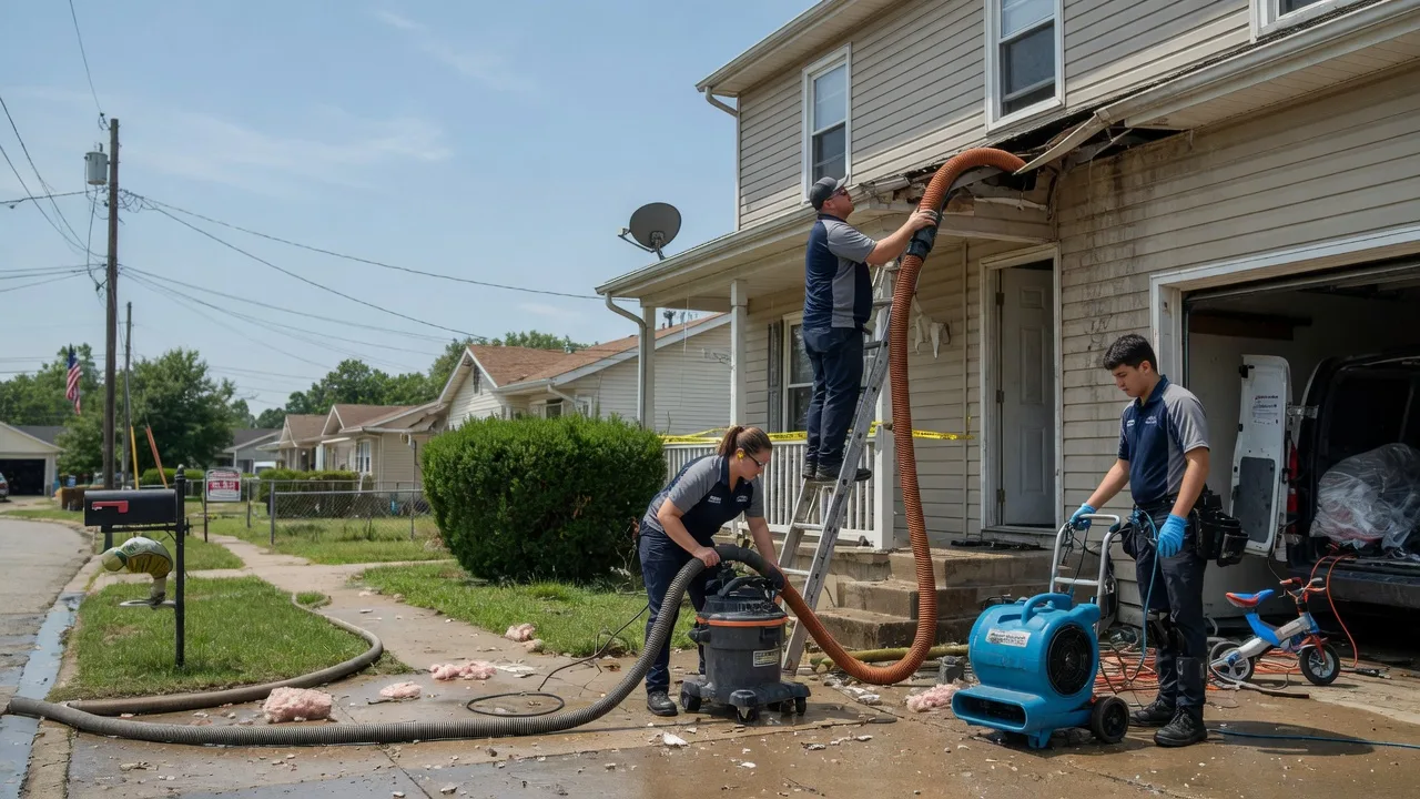 Water Damage Restoration in Sallis, MS near me